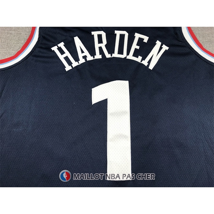 Maillot Los Angeles Clippers James Harden Icon 2024-25 Bleu